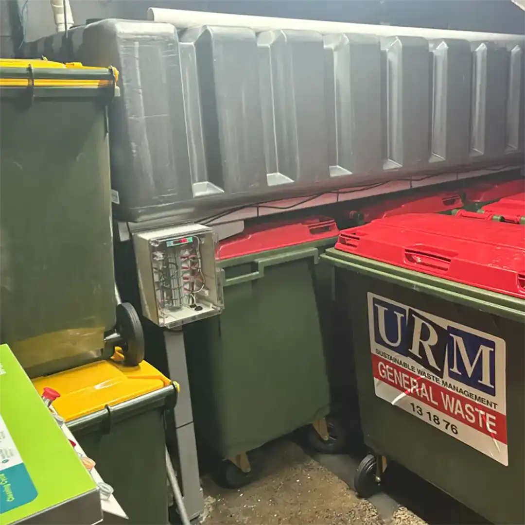 Biofeed food waste processor custom tank configurations to maximise floor space